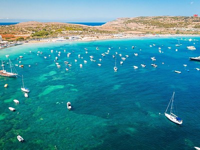 Relax na plážích Malty + Modré Poklady Ostrova + Domov Pepka Námořníka (letecky